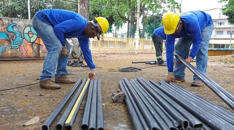 Parquinhos e quadras esportivas do Guará passam por manutenção