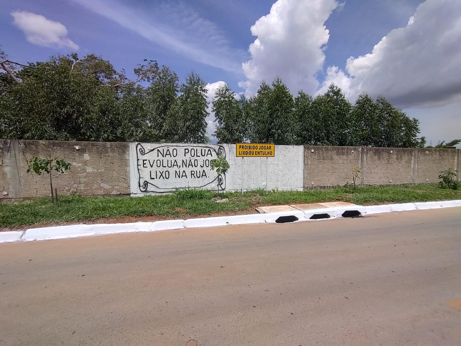 Acesso que liga a Quadra 04 sul ao Setor Rural Cascalheira esta interditado  temporariamente – Administração Regional de Brazlândia
