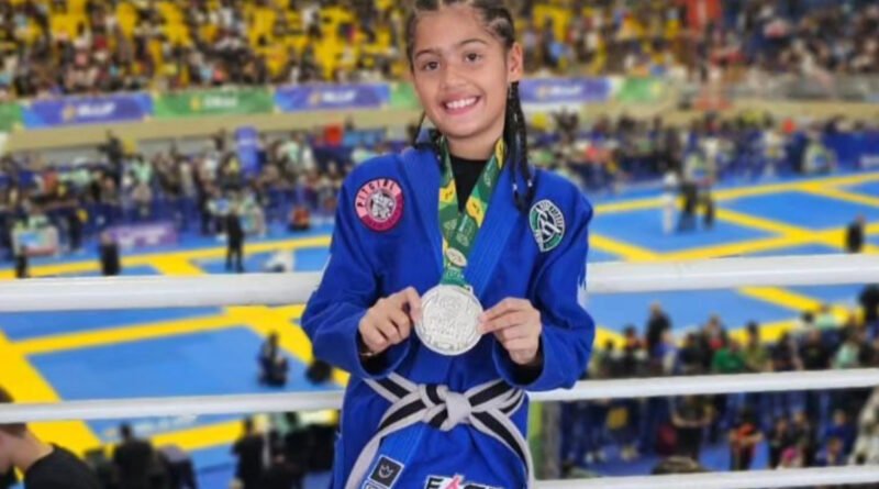 Aos 9 anos, ‘Pitgirl’ Duda desafia o mundo do Jiu-Jitsu e busca apoio para conquistar a Europa